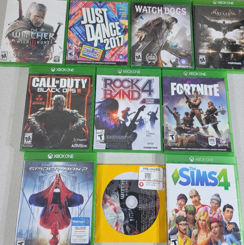 X box one bundle of Games